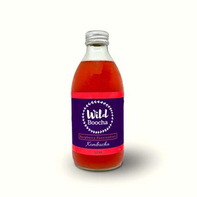 Wild Boocha Raspberry Passionfruit Kombucha - 300 ML