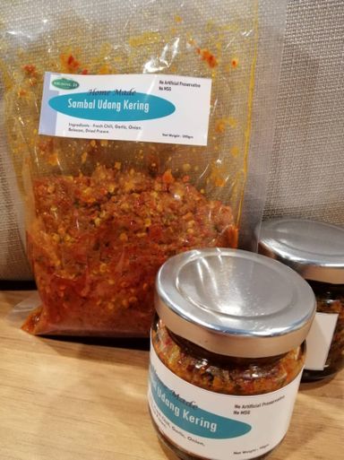 SAMBAL UDANG KERING 虾米辣椒