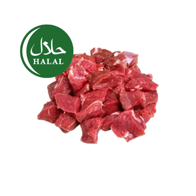 Fresh Lamb Boneless Meat - 500 GM