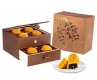 Classic Assorted Lava Mooncakes (Custard + Sesame)