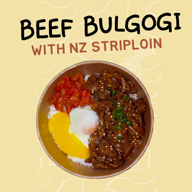 New Zealand Beef (140g) Bulgogi Rice Bowl