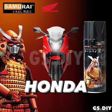 SAMURAI Spray Paint HONDA Colour 400ml (#h212 #h214 #h221 #h224 #h227 #h231 #h232 #h233 #h235)