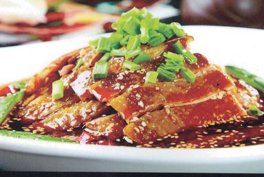 Cold Spicy Chicken with Sauces   口水鸡