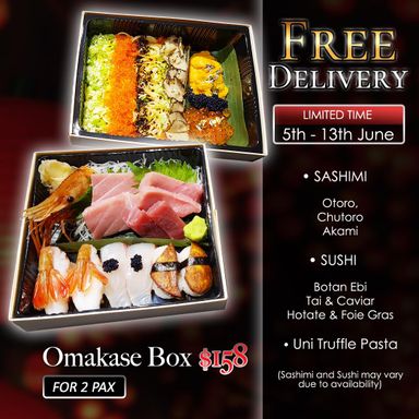Omakase Box for 2 pax