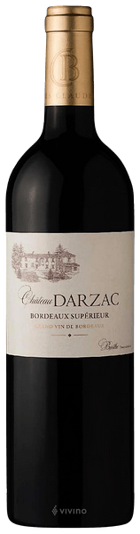 Chateau Darzac  Bordeaux Superieur Rouge 2018 (France)