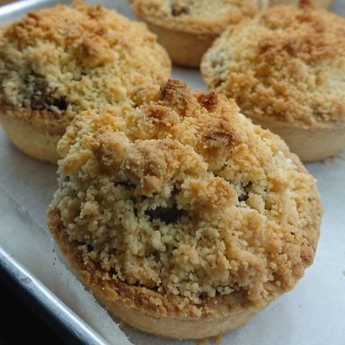 Apple crumble 