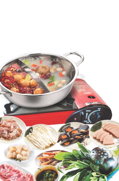 Delectable Collagen or Tomato Collagen Soupbase Thai Suki Steamboat for 4