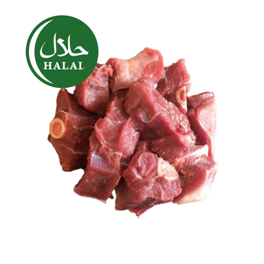 Fresh Goat Meat with Bones - 1 KG