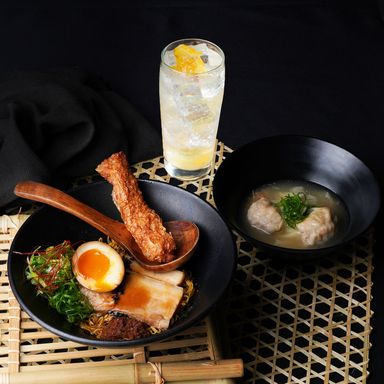 Singapore Style Ramen (Regular) Set with Drink