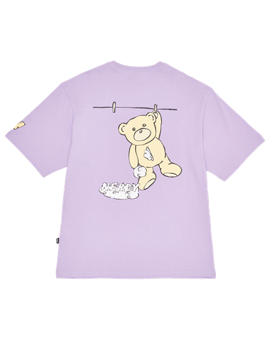 Nerdy Hanging Bear - Purple