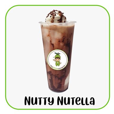 Coconut Milkshake - Nutty Nutella