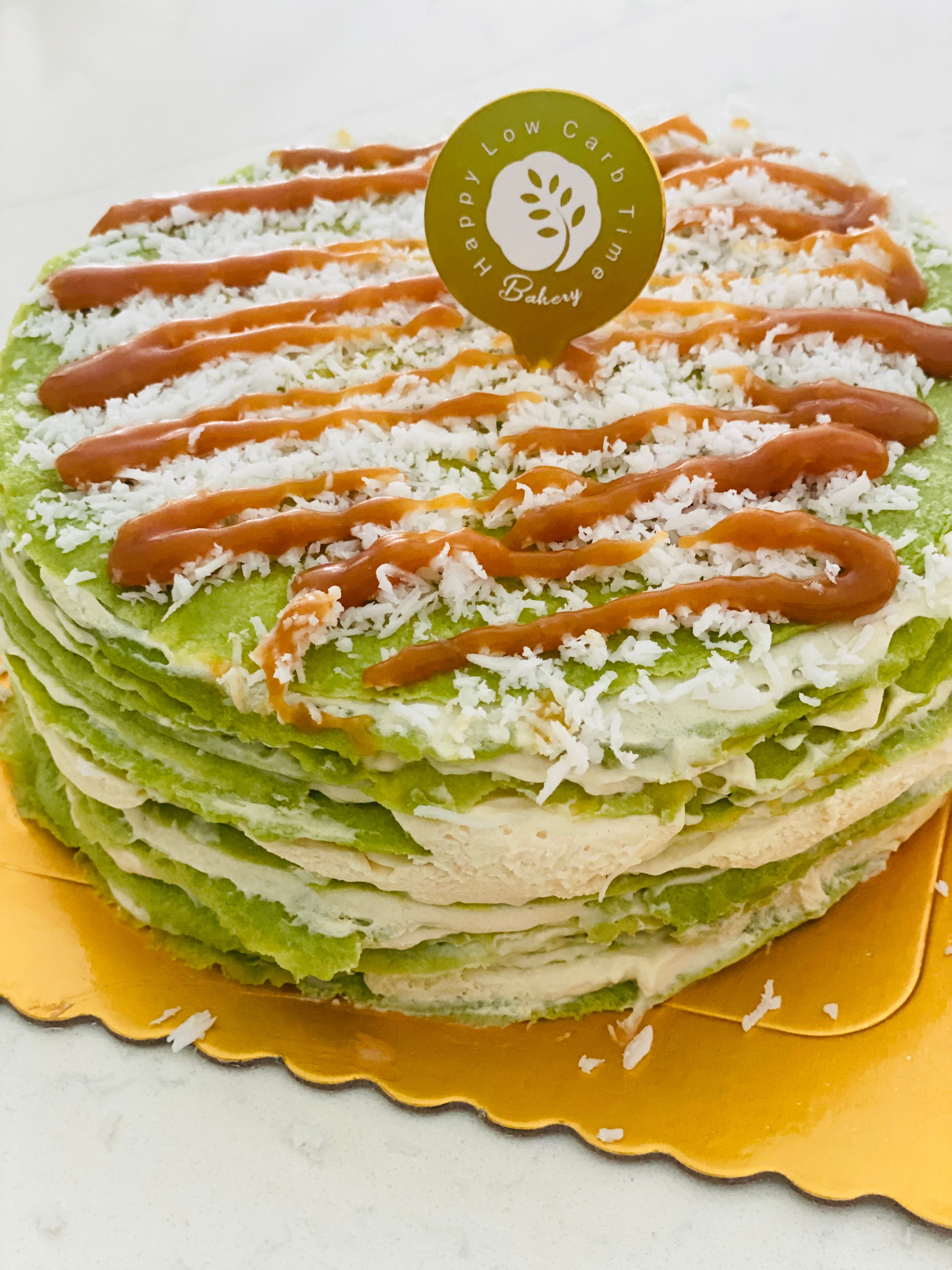 (New!) Ondeh Ondeh Mille Crepe Cake 6”