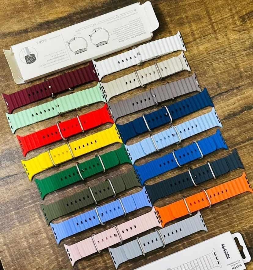 BLUEHUE BELT 45/49MM FOR ALL ULTRA LUXURY DESIGN SMART 🤓 WATCH ⌚🔥 ONE BY ONE BOX 🎁 PECKING 😍💯