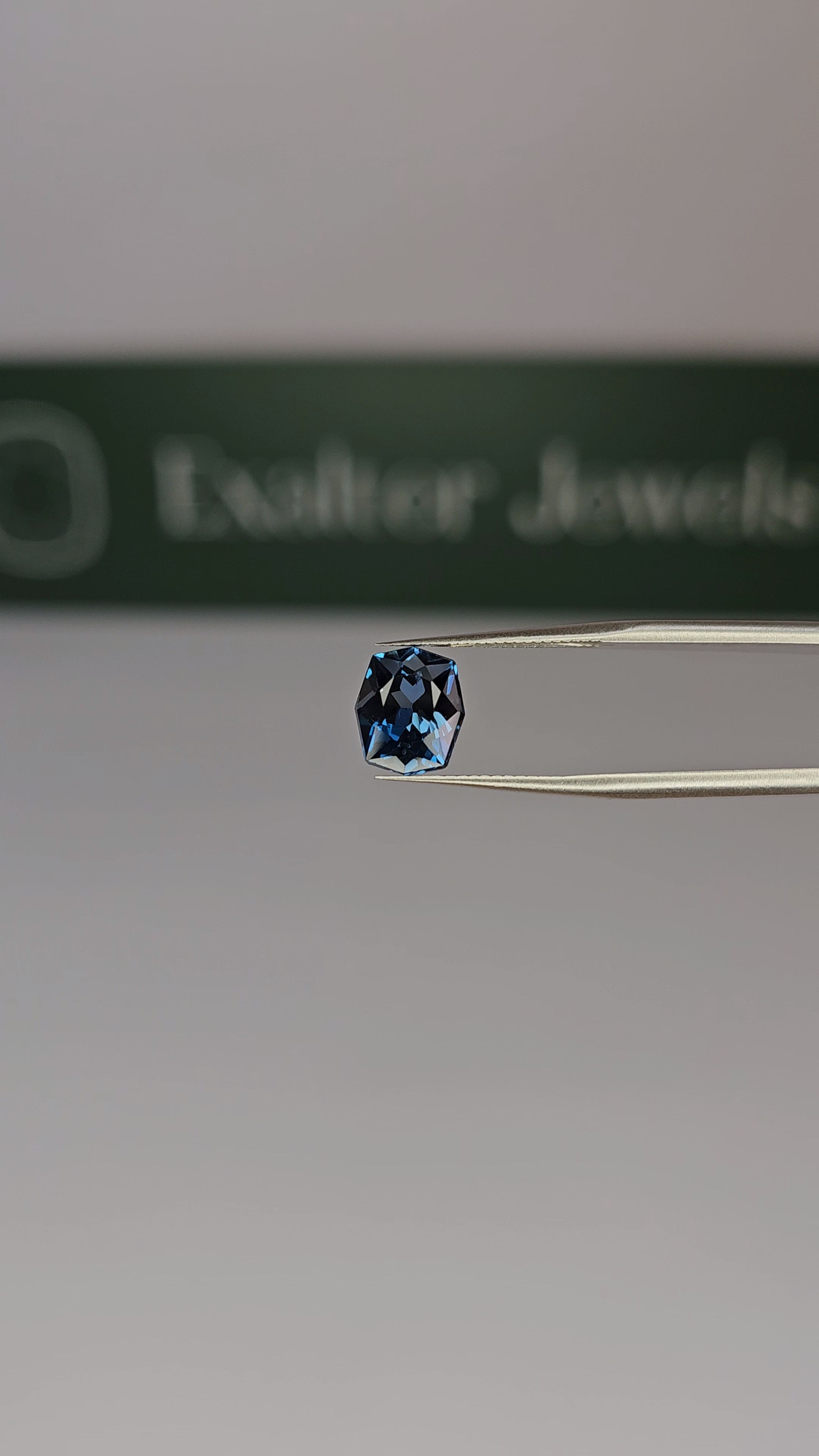 Custom Cut London blue topaz