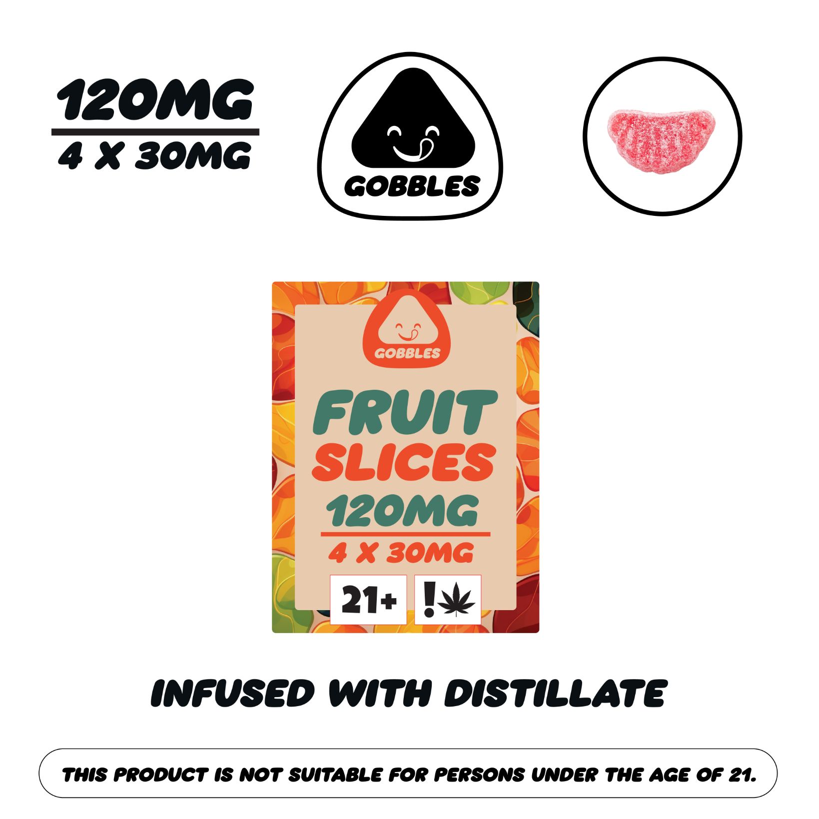 Fruit Slices | 120mg