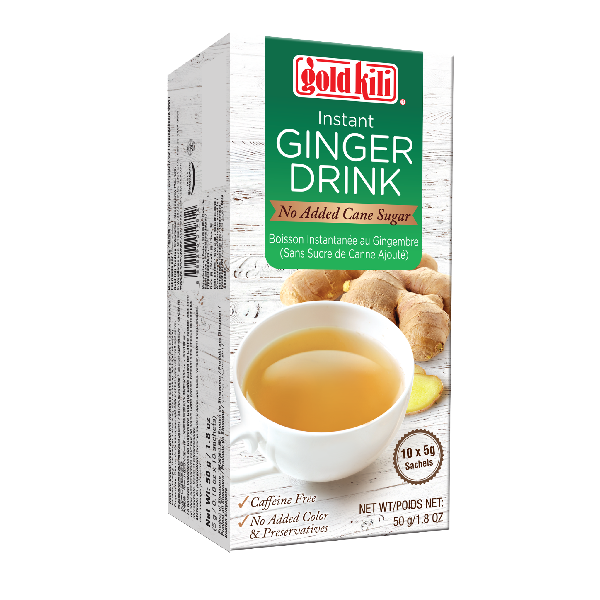 GINGER DRK NO ADDED SUGAR