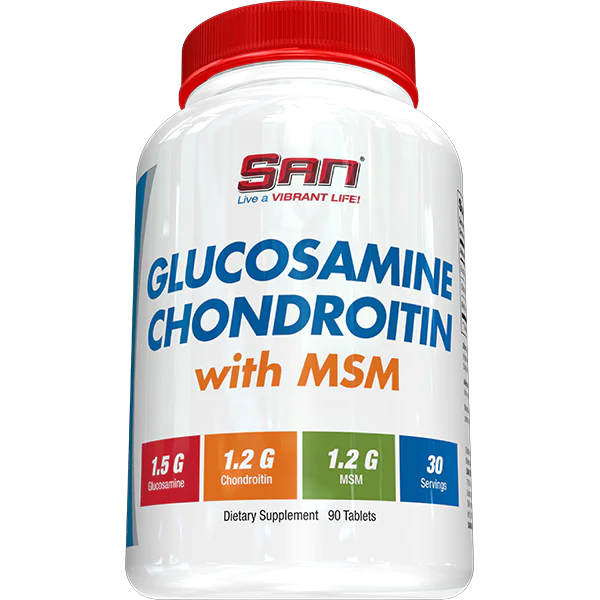 SAN GLUCOSAMINE CHONDROITIN WITH MSM 90 TABLETS