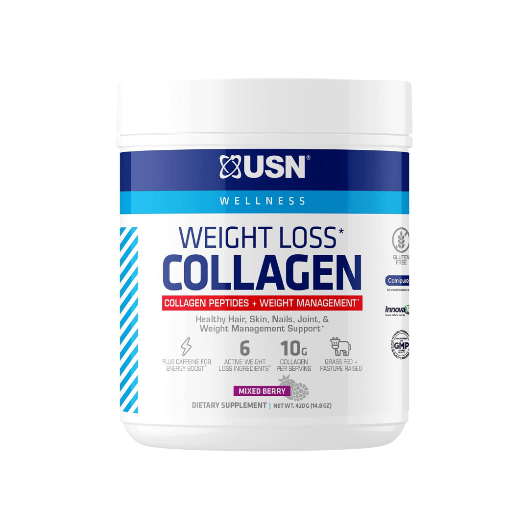 USN WEIGHT LOSS COLLAGEN PEPTIDES 30 SERV MIXED BE