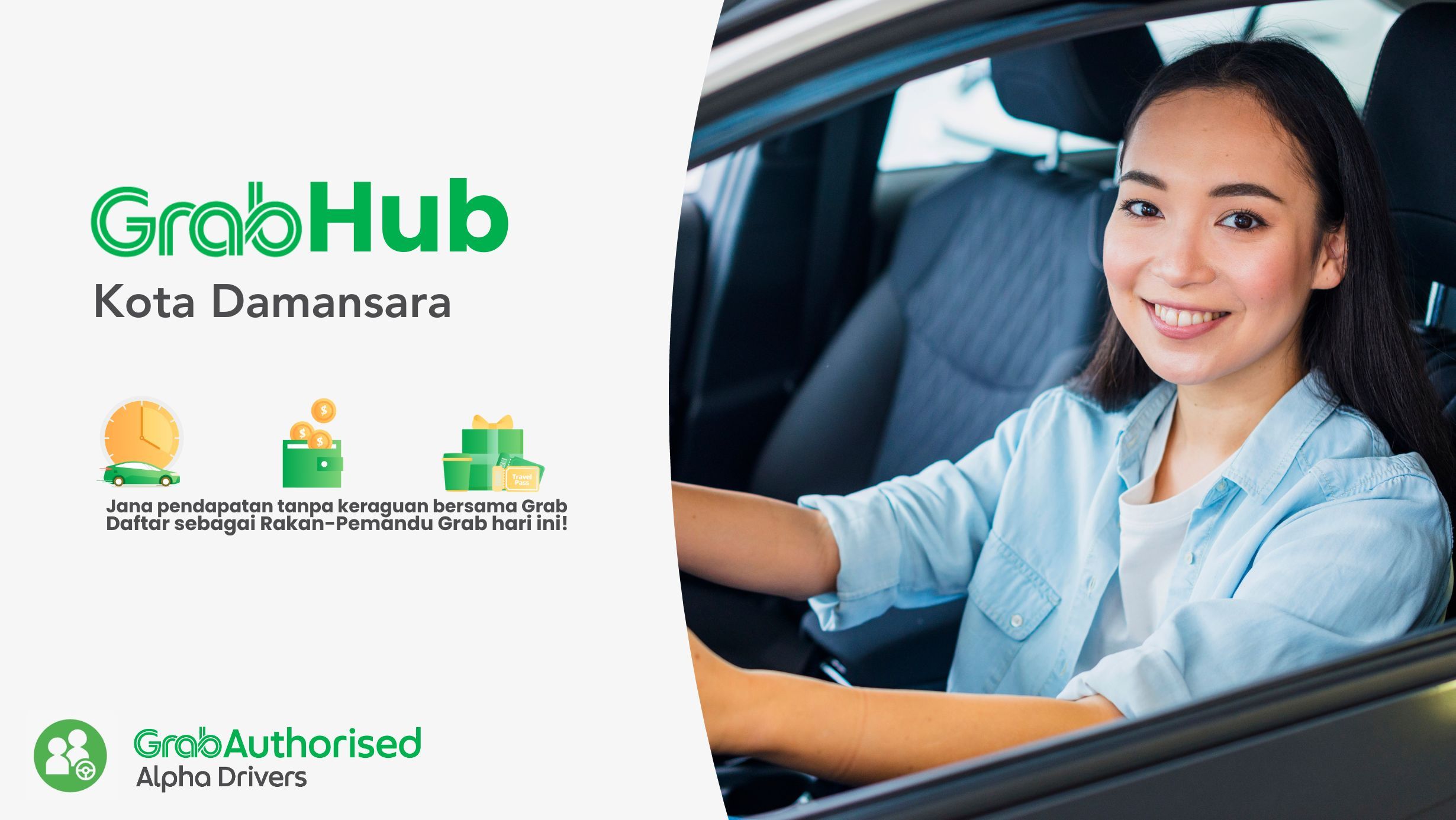 Selamat datang ke Grab Hub Kota Damansara _0