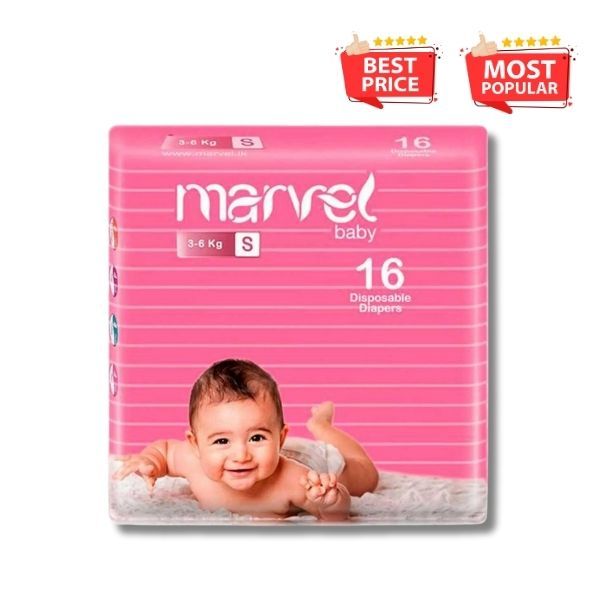 Marvel Baby Diapers 16Pcs Small