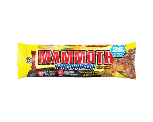 MAMMOTH PROTEIN BAR  CHOCOLATE CARAMEL CRUNCH