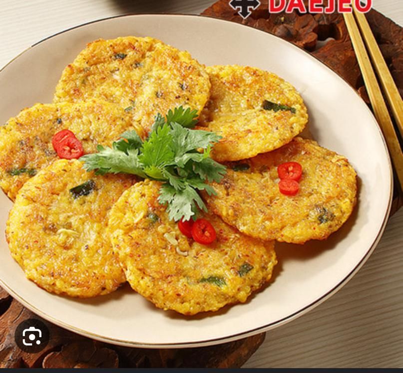 Organic Mung Bean Pancake (유기농 녹두 빈대떡)