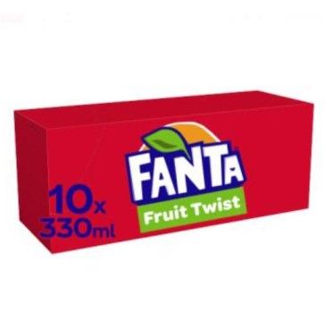 Fanta fruit twist 10x330ml  BBE 31/03/24