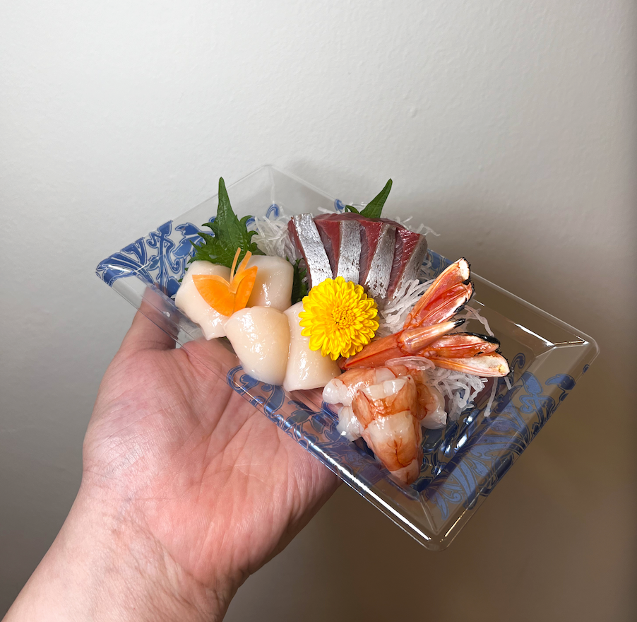3 Kinds Sashimi Platter (Kanpachi 間八)