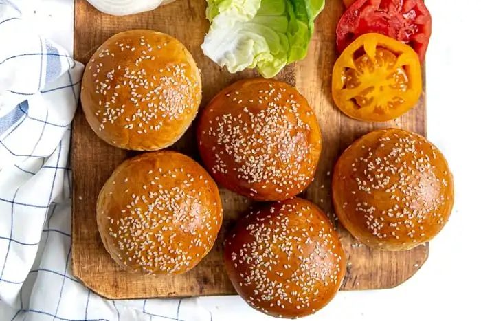 Brioche Burger Rolls (Pack of 6)