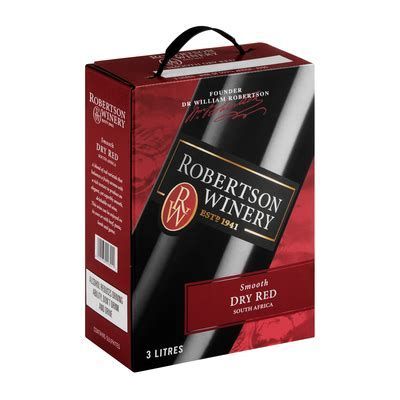 ROBERTSON 3L SMOOTH DRY RED