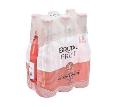 BRUTAL FRUIT RUBY APPLE 275ML 6 PACK