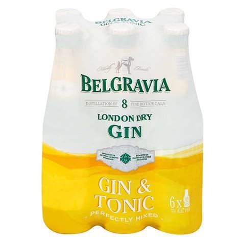 BELGRAVIA GIN AND TONIC 6 PACK