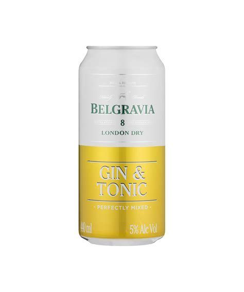 BELGRAVIA GIN & TONIC 440ML