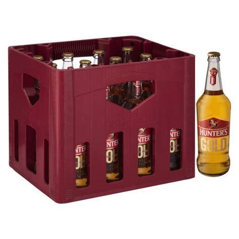 HUNTERS GOLD 660ML CASE