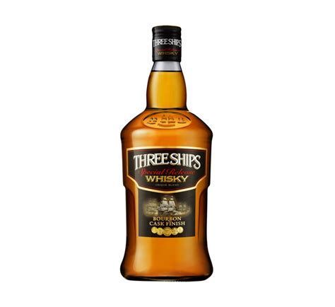 THREE SHIPS BOURBON 750ML