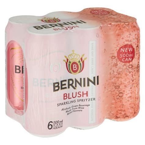 BERNINI BLUSH 500ML CAN 6PACK