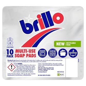 Brillo Pads 10 pack- added 09/04