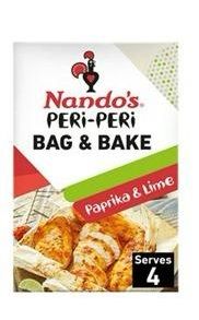 Nandos Paprika & Lime Bag N Bake 20GM