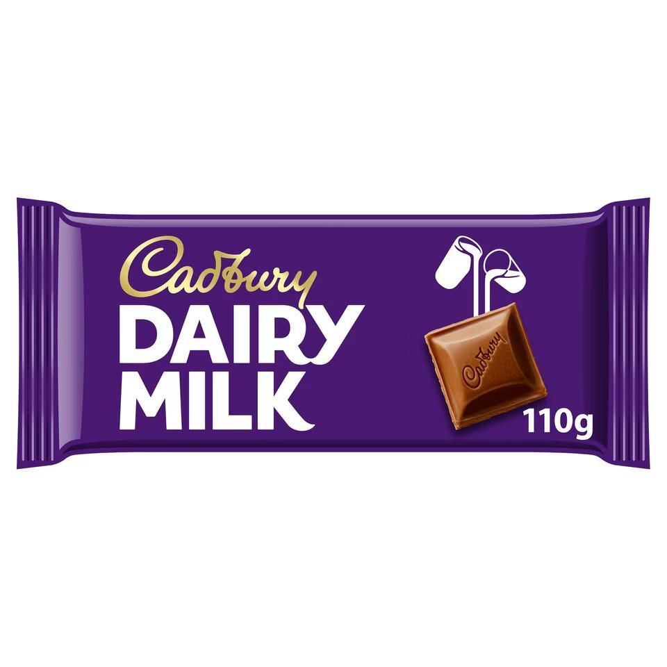 Cadburys Dairy Milk large 110g original bar