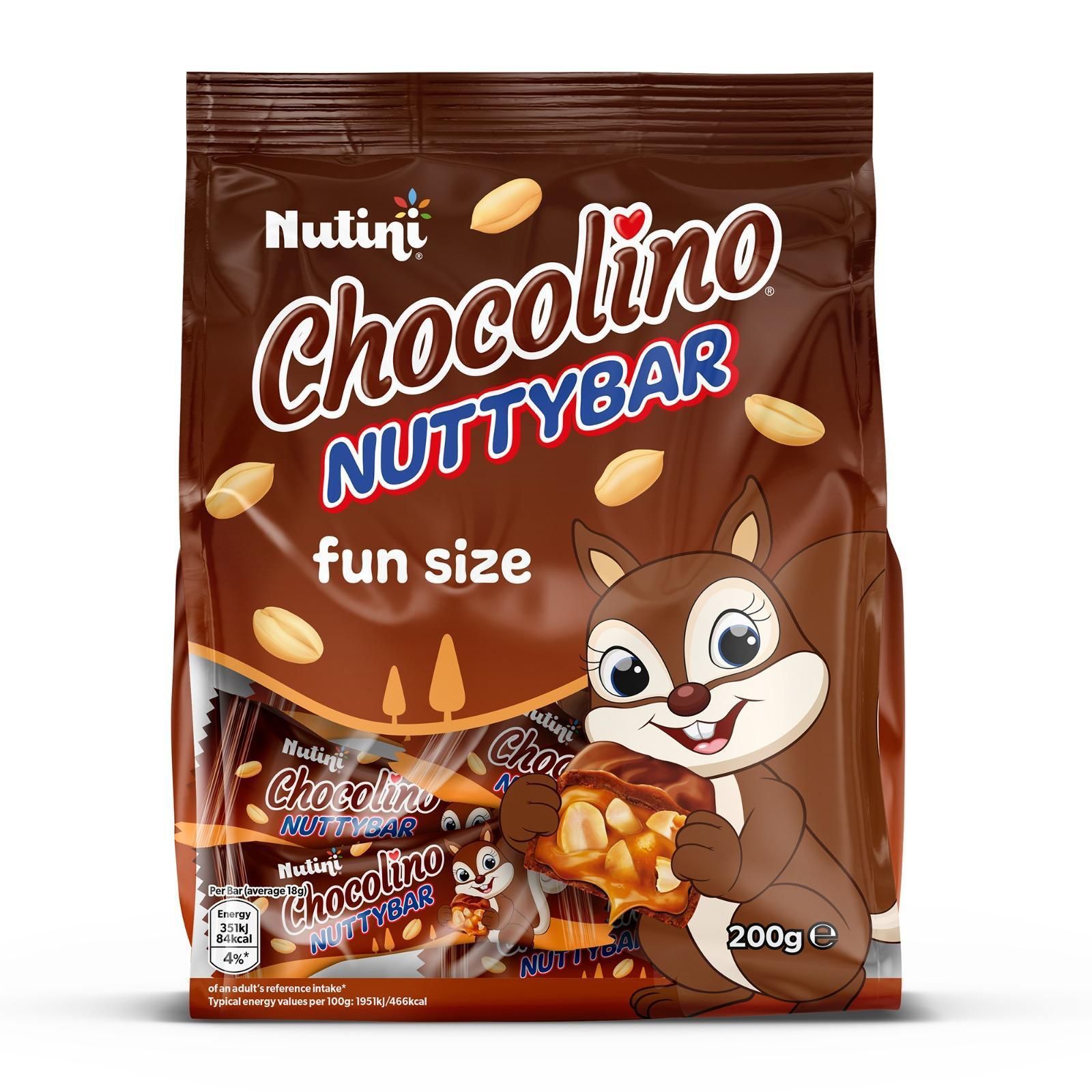 Nutuini Chocolino Nuttybar 200g