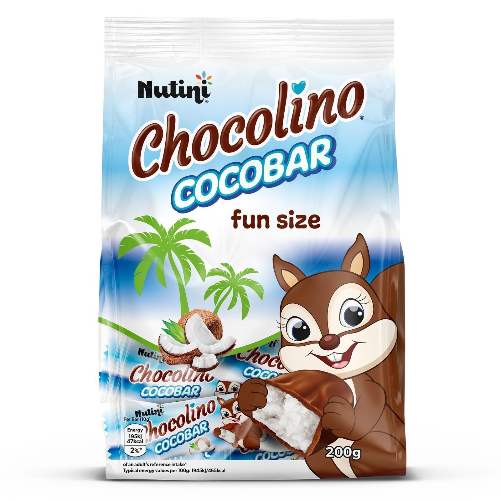 Nutini Chocolino Cocobar 200g