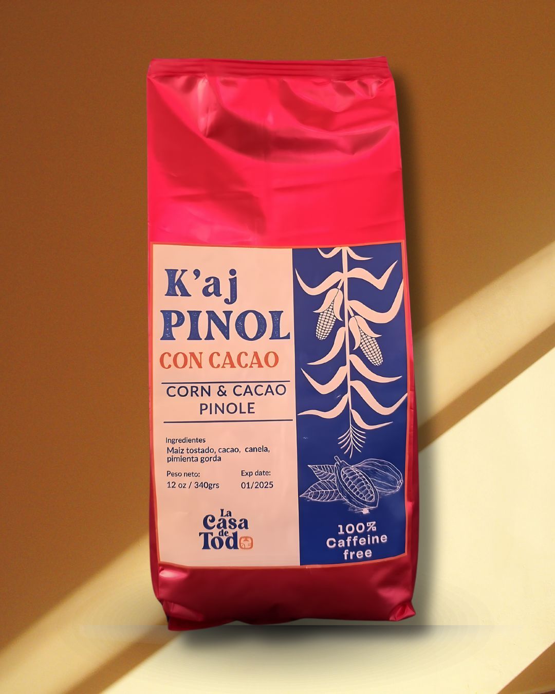 Pinol con cacao Kaj