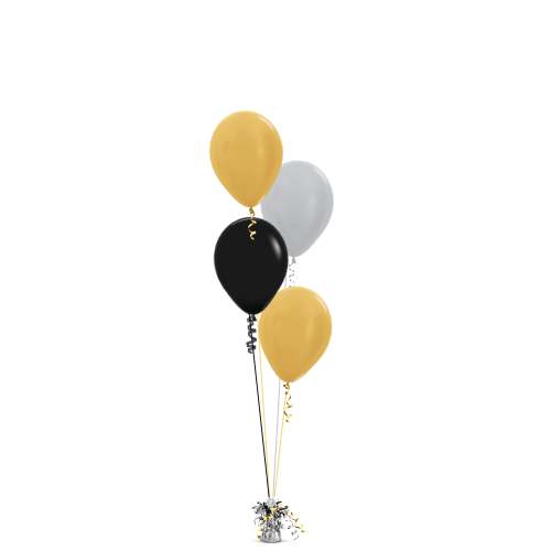 Cascading Helium-Filled Cluster of any 4 x 12 Inch Latex Balloons