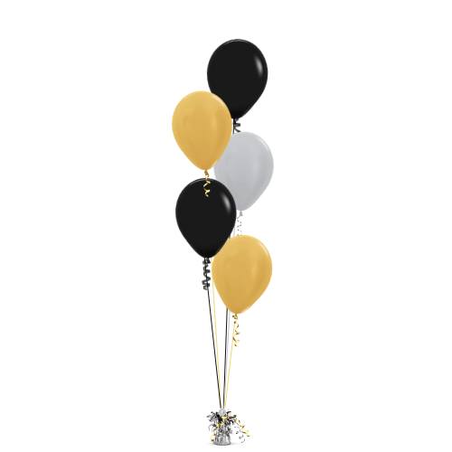 Cascading Helium-Filled Cluster of any 5 x 12 Inch Latex Balloons