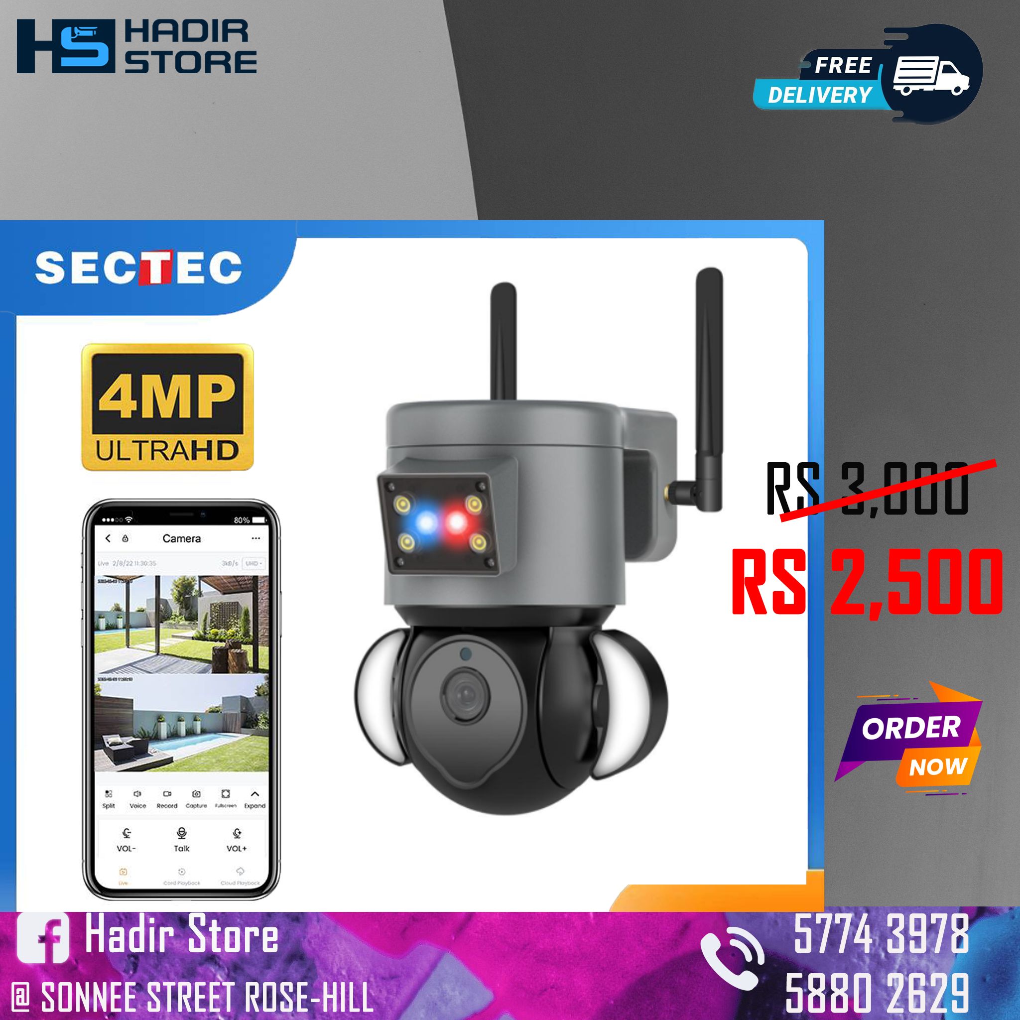 SECTEC 4MP ULTA HD 