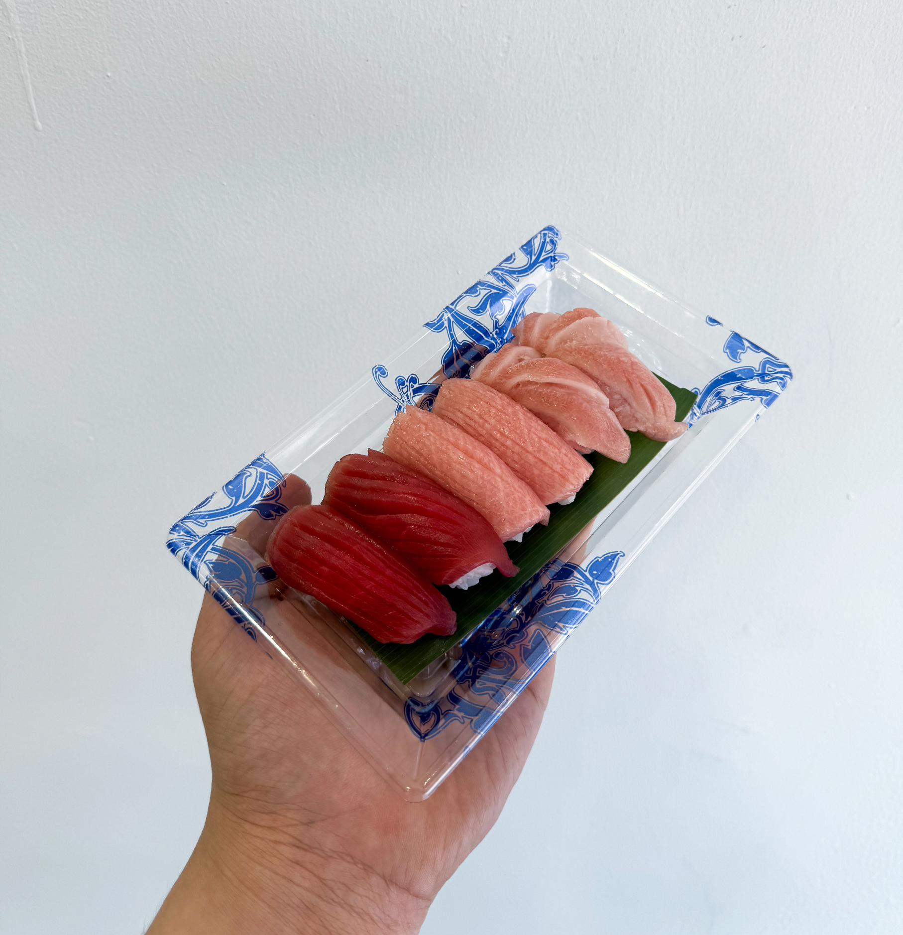 3 Kinds 'Hon-Maguro Nigiri' (6 pieces)