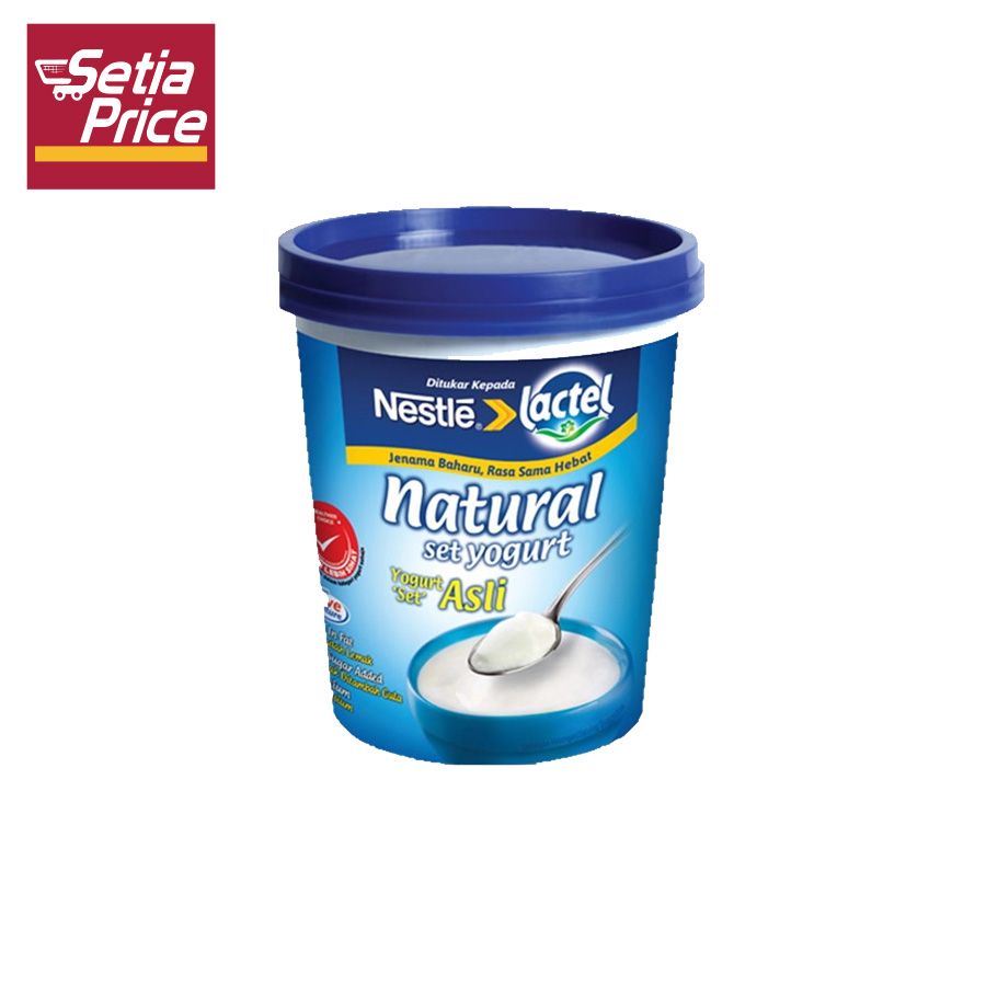 LACTEL NATURAL SET YOGURT 470G