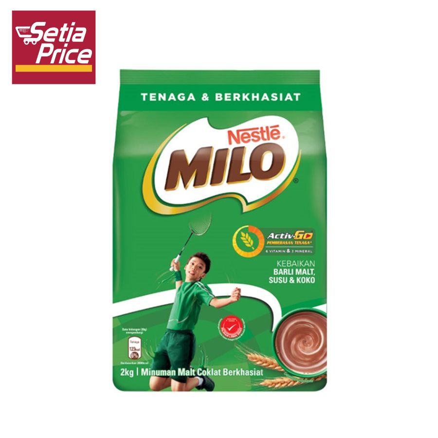 NESTLE MILO PWDR ACTIV-GO 2KG