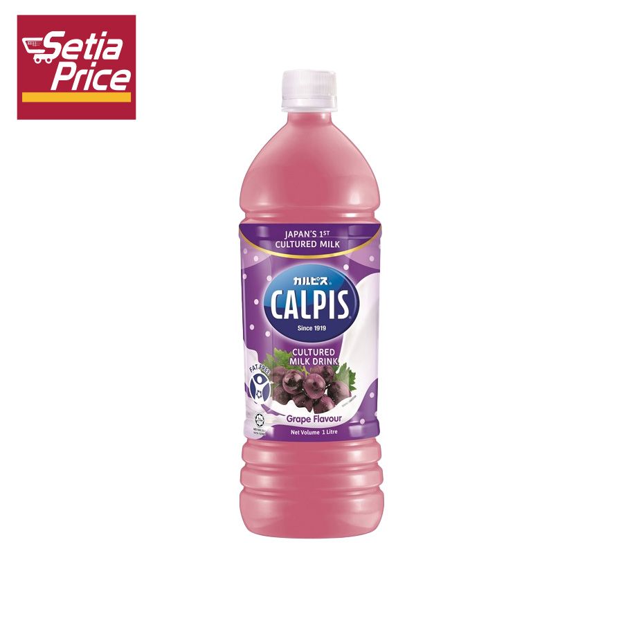 CALPIS CULTURED MILK GRAPE 1L