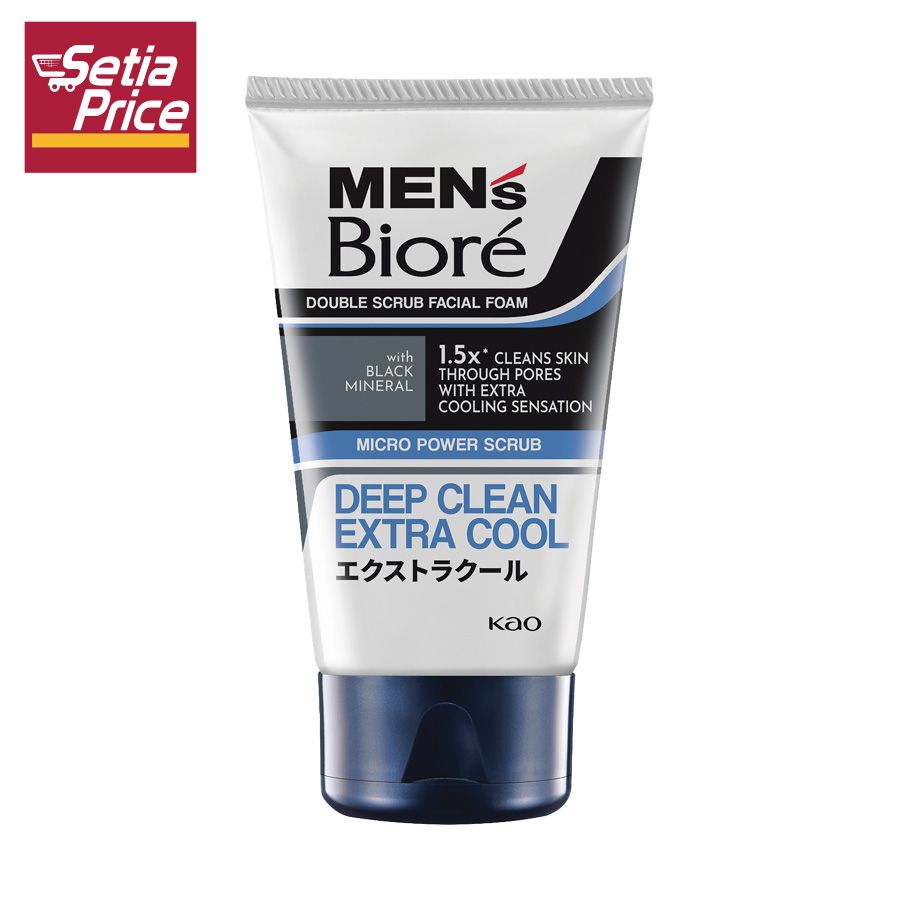 BIORE MEN F/FOAM DEEP CLEAN 100G